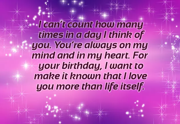 Quotes On Husband Birthday In English