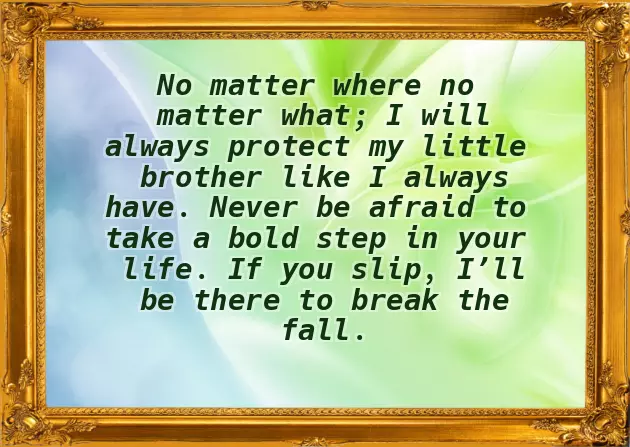 Little Bro Birthday Wishes