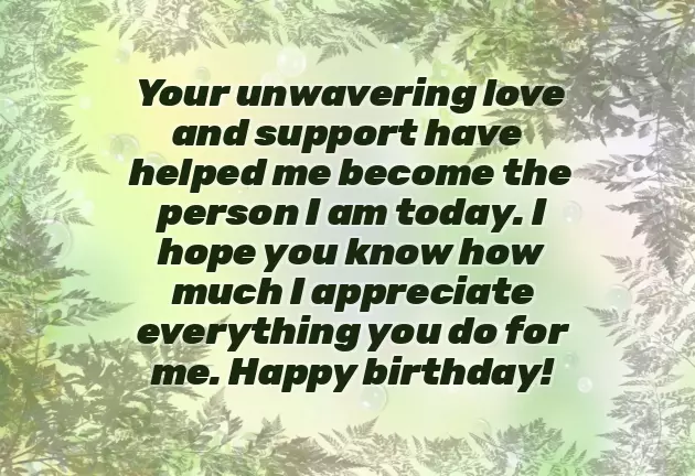 Happy Birthday Mom Thank You For Everything