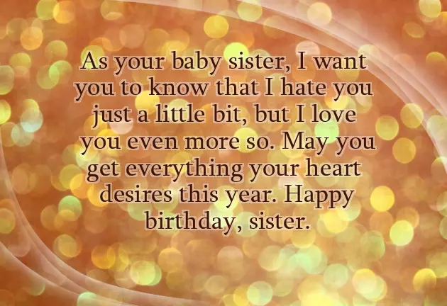 Sister Birthday Wishes To Brother