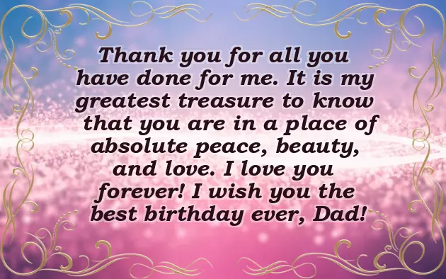 Happy Birthday Dad In Heaven Quotes