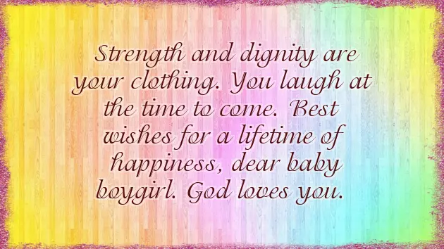 Upcoming New Baby Wishes