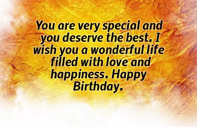 Beautiful Happy Birthday Wishes