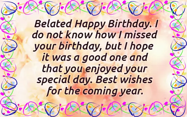 Belated Birthday Wishes For A Brother