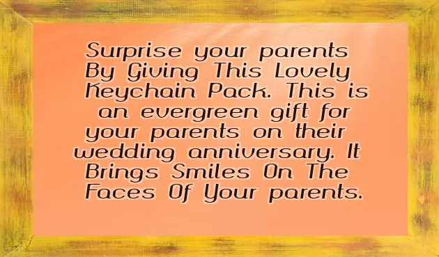 50Th Anniversary Gifts For Parents