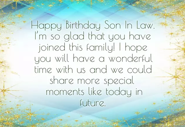 Funny Happy Birthday Son In Law