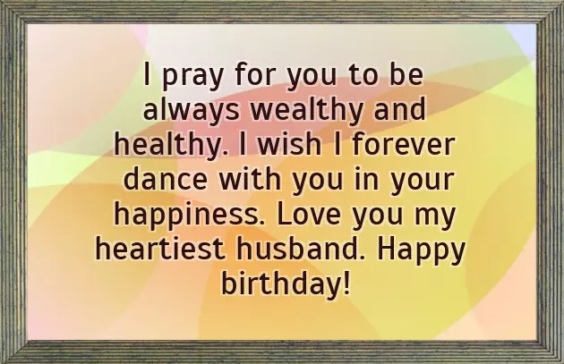 Birthday Wishes For Simple Words