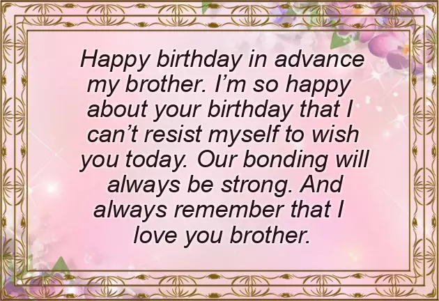 Advance Happy Birthday Wishes For Boyfriend Advance Happy Birthday Wishes For Boyfriend