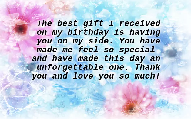 Thanks For My Birthday Wishes Quotes