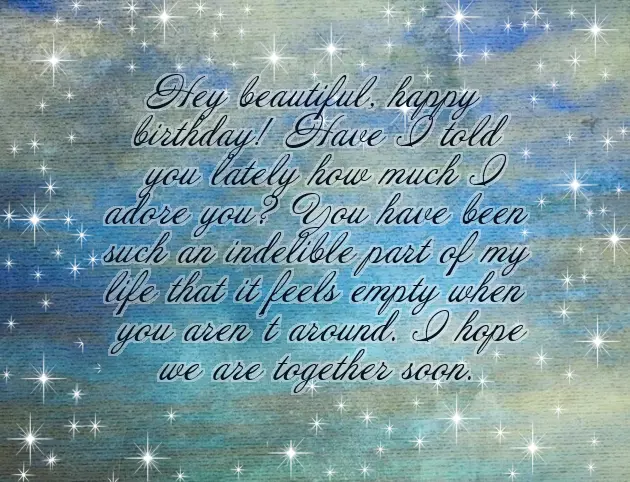 Happy Birthday My Lady Love