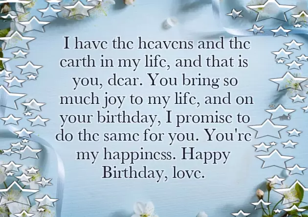 Special Birthday Wishes For My Girlfriend