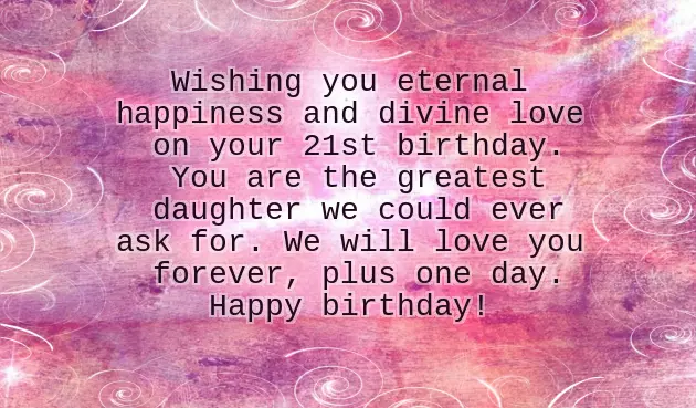 Birthday Wishes For Granddaughter Turning 21