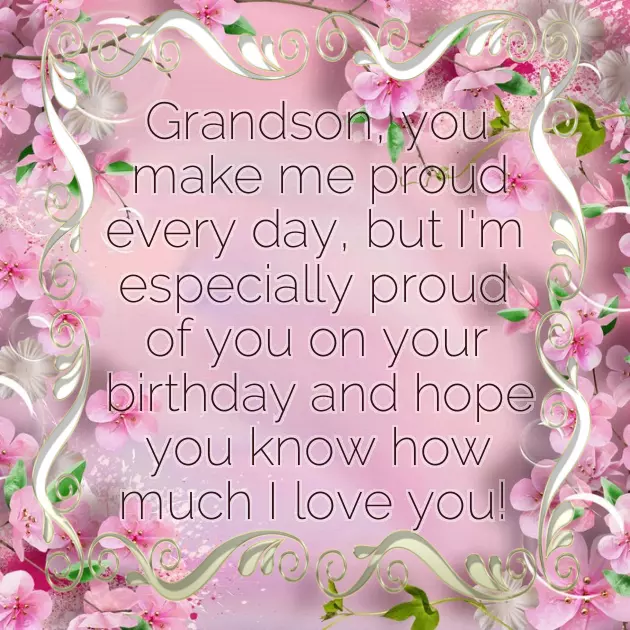 Happy 21St Birthday Grandson