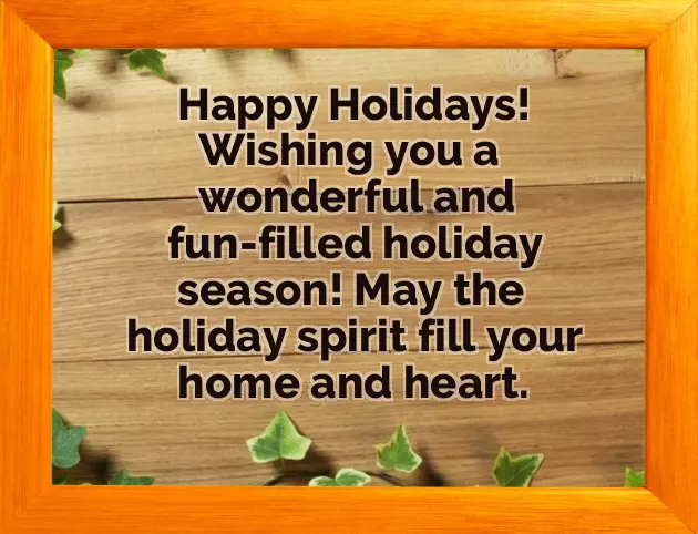 Warm Christmas Message