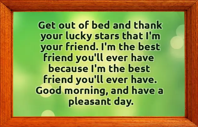 Silly Morning Greetings