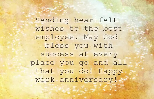 Congratulations On 1St Work Anniversary