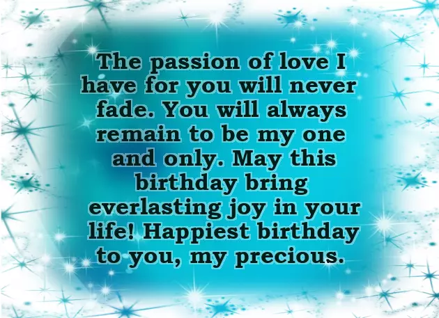 Happy Birthday To My Lady Love