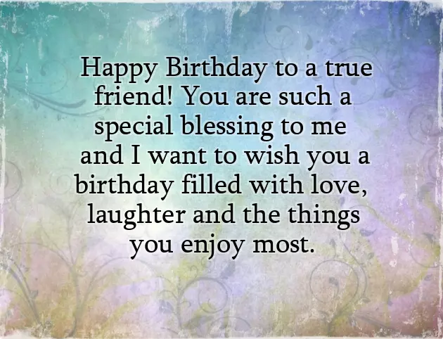 Sweet Birthday Wishes For Best Friend