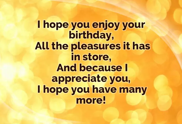 Birthday Poem For Me Birthday Poem For Me