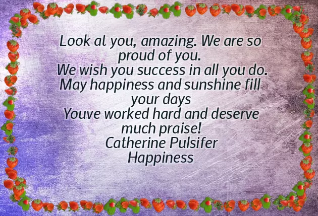 Congratulations Phrases Achievement