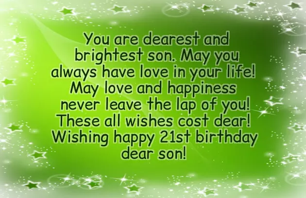 21St Birthday Sayings For Son 21St Birthday Sayings For Son