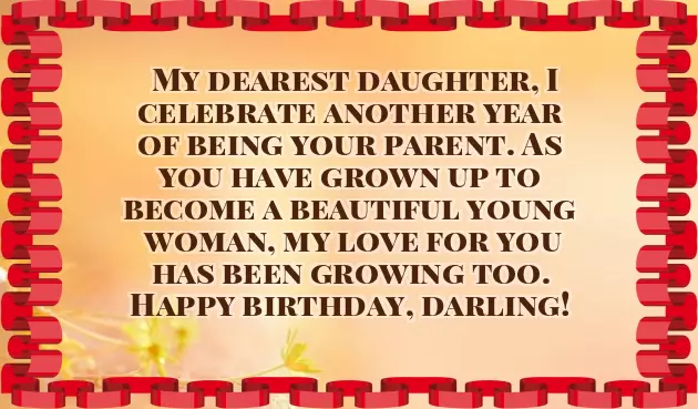 Birthday Wishes For 30 Year Old Daughter