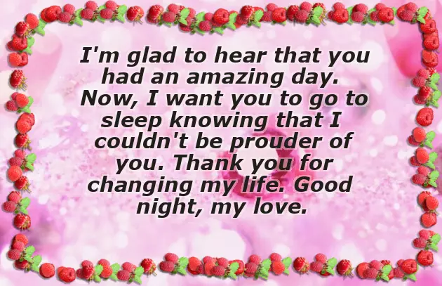 Emotional Good Evening Messages