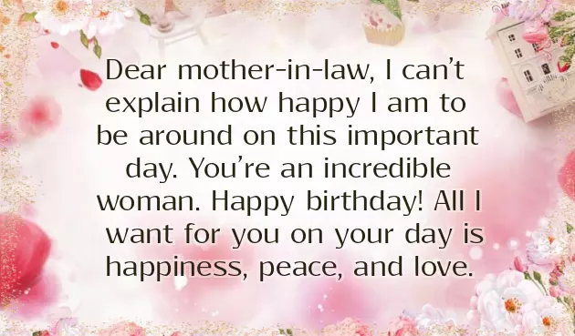 Wishing Happy Birthday To Mother In Law Wishing Happy Birthday To Mother In Law