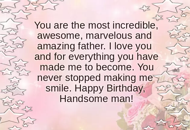 Happy Birthday To The Best Father