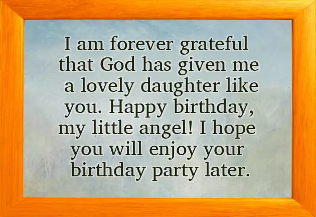 Dad Wish Daughter Birthday