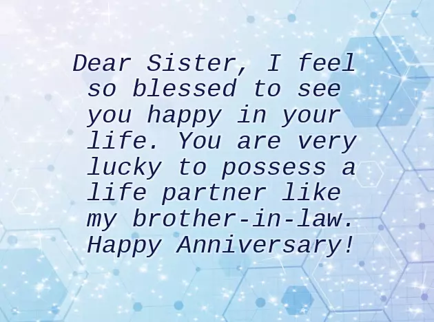 Brother In Law Anniversary Wishes