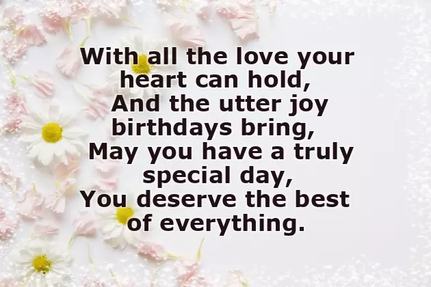 Inspirational Sister Birthday Poems Inspirational Sister Birthday Poems