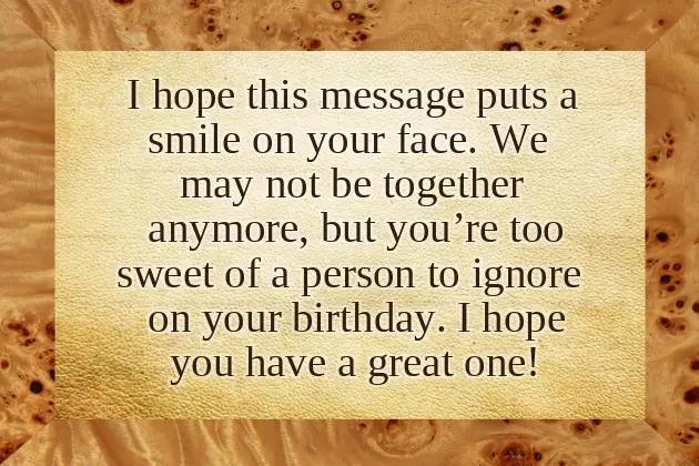 Happy Birthday Text To Your Ex Girlfriend Happy Birthday Text To Your Ex Girlfriend