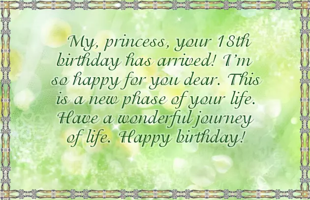 Birthday Wishes For 18 Years Old Girl Birthday Wishes For 18 Years Old Girl