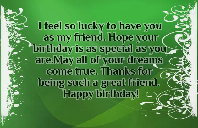 Birthday For Friend Male