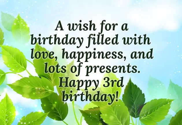 Happy Birthday 3 Years Girl Happy Birthday 3 Years Girl