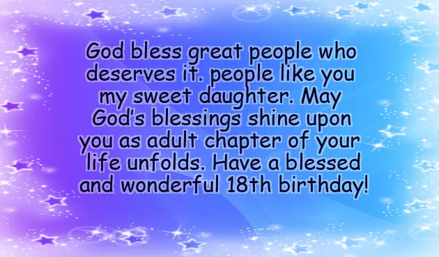 Message For Debutant Niece