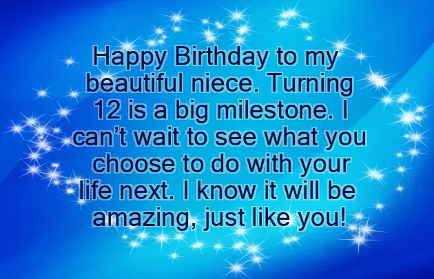 Happy 12Th Birthday Niece