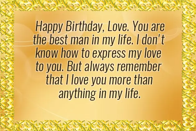 A Birthday Wish For My Boyfriend