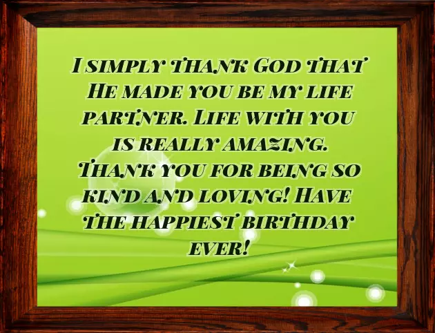 Lovely Birthday Wishes For Hubby