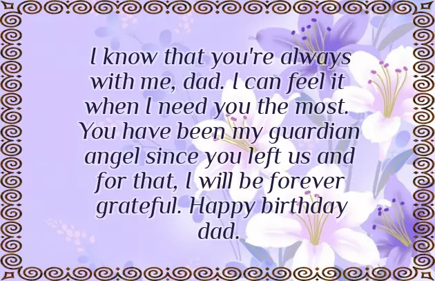 Happy Birthday Papa In Heaven