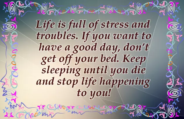 Sarcastic Morning Greetings