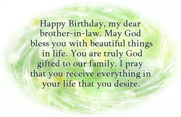 Birthday Wishes Brother In Law