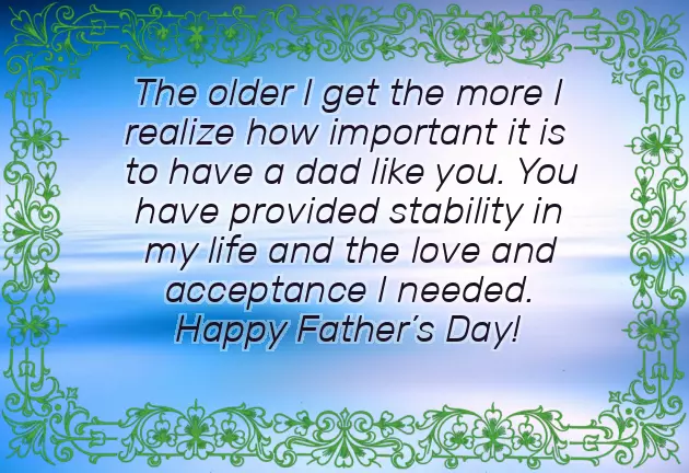Fathers Day Message Short