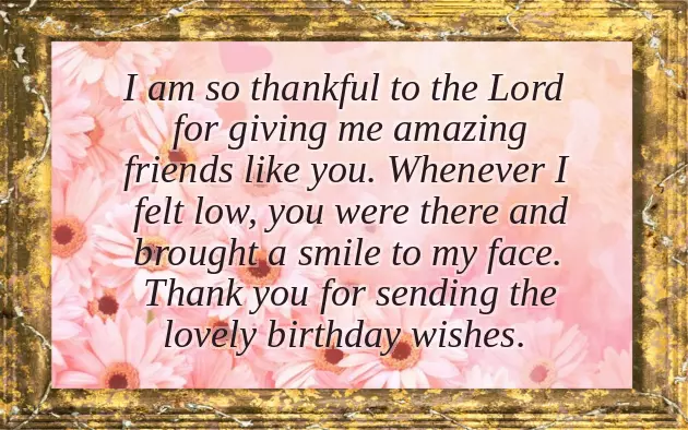 Message For Giving Thanks For Birthday Wishes Message For Giving Thanks For Birthday Wishes