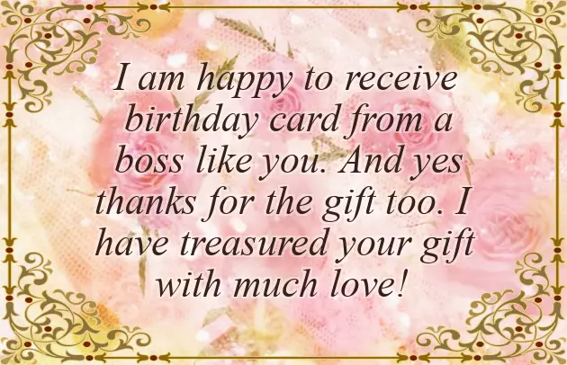 Thank You Words For Birthday