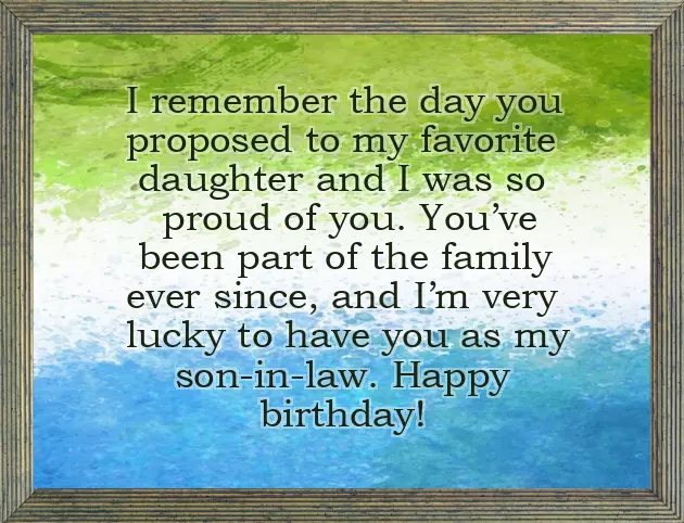 Funny Happy Birthday Son In Law