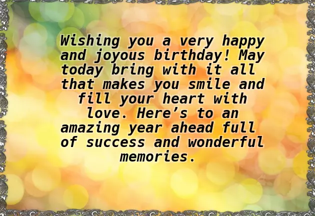 Happy Birthday Blessings For A Guy