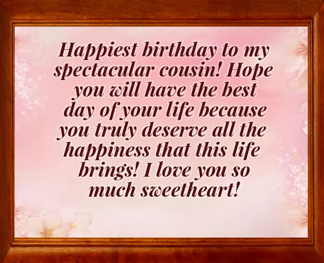Quotes For Cousin Sister Birthday