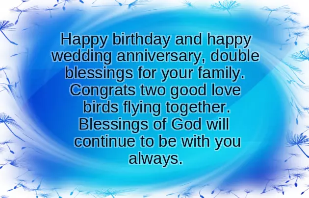 Birthday And Anniversary Wishes Birthday And Anniversary Wishes